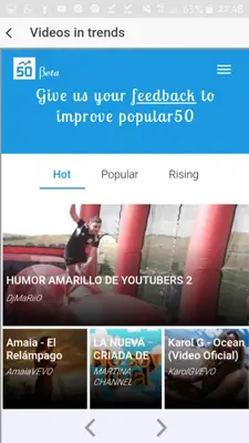 Youtube Trend By Country android App screenshot 0